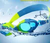 Kinder schwimmen Gummibrille Tauchbrille Kinder Wassersportausrüstung bunte Unisex Junge Mädchen Schutzbrille Anti UV Antibeschlag Schwimmbrille