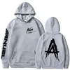 Herrtröjor tröjor unisex trend anuel aa mönster tryckt hoodie tröja par riktiga hasta la muerte street hiphop säljer sport hoodie 230602