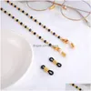 Lunettes Chaînes Chaîne Perlée Pour Lanière Femmes Pierre Cristal Lunettes Cou Cordon Titulaire Lecture Accessoires Drop Delivery Fashion Eye Dhokp