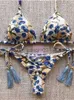Kobiety stroje kąpielowe Ruotongsept 2022 Seksowne mikro bikini s pływackie Kobiety Push-up kąpiel kąpielowy Bandage plaż
