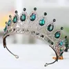 Headpieces Crown Tiara Bridal Wedding Dress Accessories Golden European och American Luxury Fashion Hairband
