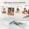 Skrivare HPRT CP4000L 4x6 tum 300DPI PORTABLE FULL COLCER FOTOPRINTER MINI HUSHELD THERMAL SUBLIMATION WIFI BT PRINTER AR UTSKRIFT