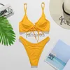 Kobiety w bikini Brasileiro stroje kąpielowe Kobiety zielone stroje kąpielowe 2023 Seksowne kostium kąpielowe Biquini Maillot de Bain femme Monokini Tankini Beachwear J230603