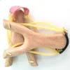 屋外木製子供のおもちゃ強力なゴムパチンコ伝統的なスリングショット子供知育玩具狩猟カタパルト面白いシュートゲーム