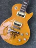 Anpassad 1959 R9 Yellow Retro Flame Maple-Top Electric Guitar, Slash Signature Guitar 369