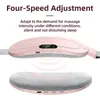 Back Massager Wireless Warm Belt With LCD Display Heating Pad Relieve Lady Menstrual Pain Compress Electric Waist Device 230602