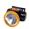 Portable outdoor headlamp with battery charger