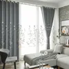 Curtain Curtains Embroidery Country Pastoral Fresh Shading Customization For Living Dining Room Bedroom