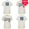 Xflsp GlaMitNess Cal State Fullerton Titans 1965 Home Jersey Shirt Custom Heren Dames Jeugd Baseball Jerseys Elke naam en nummer dubbel gestikt