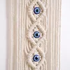 Boho Macrame Wall Hanging, Handmade Evil Eye Wall Decor Dreamcatchers For Bedroom Home Apartment Ornament Craft Gift 1224416