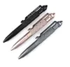 Aircraft Aluminium Defender Tactical Pen for Self-Defense Glass Breaker Multifunktionellt överlevnadsverktyg Aviation Aluminium Metall Survival Pennor