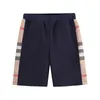 2023 Kids Pants Shorts Summer Baby Boys Girls Shorts Children Plaid Pants Kids Elastic Casual Sports Pants Cotton Child Trousers Baby Kids Clothing