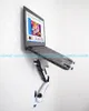 Stand Wall Mount Laptop Holder Gas Spring Arm Aluminum Alloy Full Motion 1015 inch Laptop Mount Stand Lapdesk