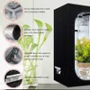 Plant Grow Lights Tält 60/80/100/120/150/240 cm inomhus odlingsrum hem reflekterande mylar för hydroponics växthus oxford växtljus tält