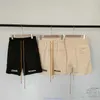 Designer-Shorts, modische Freizeitkleidung, Strandshorts, Rhude Mclaren-Stickerei, Buchstabe, einfach, einfarbig, Frottee, reine Baumwolle, lässige, lockere Shorts für Männer und Frauen, Jogger, S