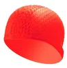 Cuffia da nuoto unisex in silicone solido all'ingrosso per capelli lunghi da donna, da donna, impermeabile, cuffia da surf, cappello da nuoto professionale, per mantenere i capelli asciutti