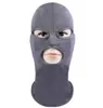 Full ansiktsskidskidskidmask 3 håls mössa för utomhussportskridskoåkning Taktisk airsoft huva jakt cykel motorcykel bekväm mjuk balaclava mössa