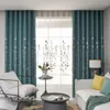 Curtain Curtains Embroidery Country Pastoral Fresh Shading Customization For Living Dining Room Bedroom