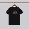 Summer T-shirts Designer Mens T-shirts Ink Splash Flow Paint Designers Couples A Miri Shirts Luxury Short Sleeve Hip Hop Streetwear Amirs Tees Letter Print Tops A3