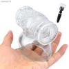 DIY Tanks Transparent Magic Wand Headgear AV Stick Attachment Vibrator Accessories Penis Masturbation Hylsa Vuxna sexleksaker för L230518