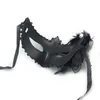 Masques De Sommeil Sexy Femmes Masque De Fête Plume Dentelle Fleur Mascarade Masques Princesse Masque Pour Les Yeux Noirs Halloween Fête Déguisement Costume Accessoire J230602