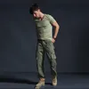 Pants Pantalon tactique pantalon Cargo multipoches hommes fermeture éclair militaire SWAT armée Airsoft Camouflage chasseur travail sur le terrain pantalon de Combat