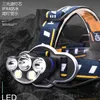 5 LED T6ヘッドライト3LED 2COB懐中電灯