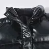 Trench da donna Csaul Parka da donna Cappotto da giacca Mantieni caldo Pu Leather Streetwear Zipper Up Tinta unita Vestiti per outfit