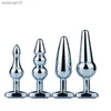 Sex toy massagers Stainless Steel Butt Plug Sex Toys for Couples Adult Game Gay Anal Beads Crystal Jewelry Stimulator Products L230518