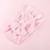 2PCS Hair Accessories Dziecięce żakardowe opaska na głowę Elastyczne dziewczyny Bow Bow Fairband Baby Nowonarodzony Dzieci