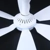 Gadgets AC 220V 20W 6 Bir hız 20.4in Tavan Fanı Mini Fan Yurt Asma Fan Kapalı Anahtarda 1.8m Güç Kablosu