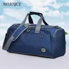 Duffel Bags Oxford Cloth Shoulder Sport Large Capacity Cylinder Gym Foldable Waterproof Adjustable Strap Outdoor Handbag