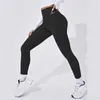 Leggings femininas de cintura alta sem costura Leggings femininas esportivas Yoga Fitness Gym Leggings femininas femininas Calças de tubarão elásticas Roupas de verão