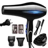 Hårtorkar 240V Dryer Professional 2200W 5 Gear Strong Power Blow Brush för frisör Barber Salon Tools Hårtork Fan 230602