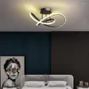 Plafoniere Smart Home Nordic Living Room Light Simple Modern Model Household LED Personalizzato a forma di ramo Camera da letto principale