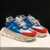 Italien reflekterande höjdkedja reaktion sneakers casual skor trippel svart vit flerfärgad mocka röd blå gul fluo tan män kvinnor tränare 36-45 c54