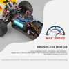 Elektrisches RC-Auto WLtoys 144010 144001 75 km/h 2,4 G RC-Auto, bürstenloser Allradantrieb, elektrisches Hochgeschwindigkeits-Offroad-Fernbedienungs-Driftspielzeug für Kinderrennen 230602