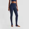 Active Pants Nuls Yoga Women's Fitness Leggings No T Wire Push-ups Gym Hög midja damer Sömlösa stretch Running Tights Foot