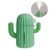 Usb Gadgets Portable Mini Cactus Shape Cartoon Air Humidifier Essential Oil Diffuser Cacti Aroma With Night Light For Home Bedroom D Dhjpw