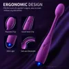 G-Punkt-Vibrator für Frauen, 10 Geschwindigkeiten, leistungsstarker Klitorisstimulator, fingerförmiger Dildo, Nippel, Anal-Vagina-Massagegerät