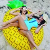 Giant inflatable swim ring floats swim pool seat rings adult water sports beach toy floating pineapple lounger sofa chair