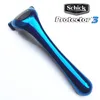 Blade Schick Protector 3D Diamond Razor 1 Razor + 1 Bezpieczeństwo Bezpieczeństwo Ostrze Shaver Męs