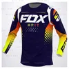 T-shirts pour hommes 2023 Maillots de descente pour hommes Hpit Fox VTT Chemises VTT Offroad DH Maillot de moto Motocross Vêtements de sport Vélo 23SS
