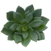 Decorative Flowers 2 Pieces Artificial Succulents Plants Flower Echeveria Lotus