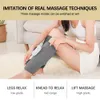 Benmassager Smart Massage 3 -lägen Vibration Luftkomprimering Massager Trådlös elektrisk kompress Fottryck 230602