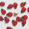 9 mm*13 mm kreskówek Coccinella septempunctata Symulacja Patcha żywica DIY Ornament Akcesoria 1224431