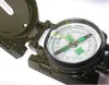 New Portable Folding Lens Compass American Military Outdoor Camping Hiking Climbing Multifunction lensatic Compasses Tool Army Green