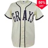 XFLSP GLAA3740 Custom Josh Gibson Homestead Grays Negro League Baseball Jersey New 20 Stitch szyte dowolną nazwę i numer