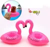 Inflatable Cup Float Flamingo duck Cup Holder Coasters Inflatable donut lemon Drink Holder for Swimming water Pool Mattresses Party Supplies