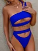 Damskie stroje kąpielowe Seksowne brzuch Wycięcie kobiecego stroju kąpielowego bikini w bikini w body strojów kąpielowych Dwuczęściowe bikini set Bather Bathing Suit Swim Lady V2549 J230603